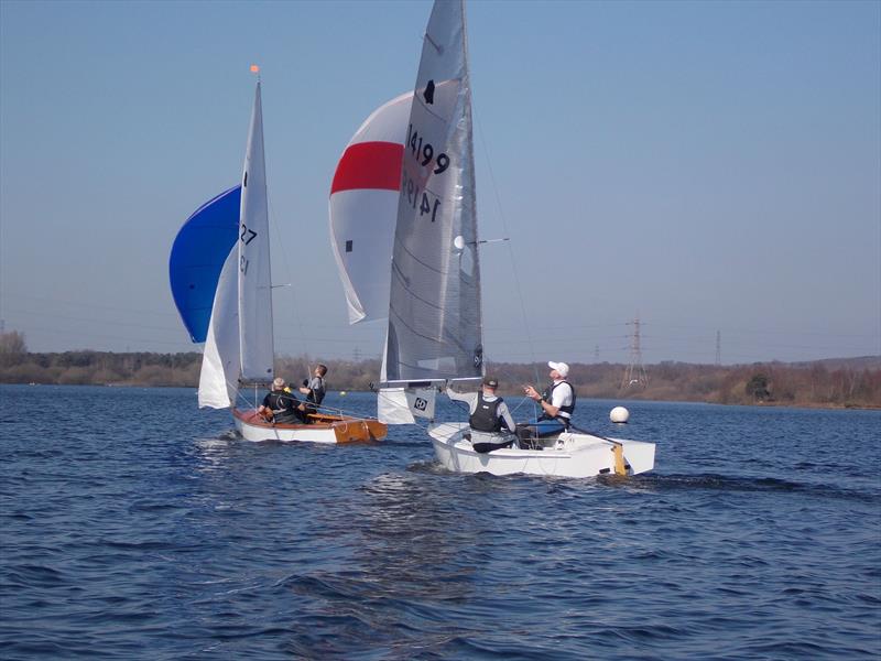 GP14 Midland Area Championship at Chase photo copyright Mike Booth taken at Chase Sailing Club and featuring the GP14 class