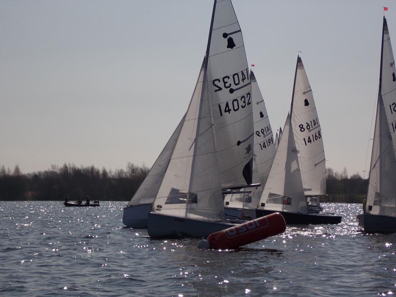 GP14 Midland Area Championship at Chase photo copyright Mike Booth taken at Chase Sailing Club and featuring the GP14 class