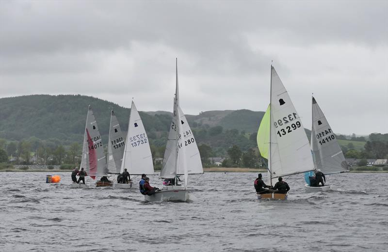 GP14 Inlands at Bala photo copyright John Hunter taken at Bala Sailing Club and featuring the GP14 class