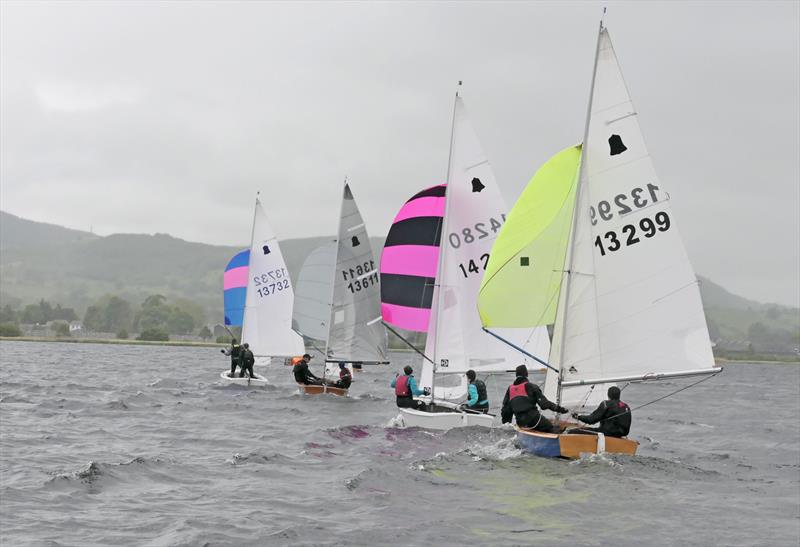 GP14 Inlands at Bala photo copyright John Hunter taken at Bala Sailing Club and featuring the GP14 class