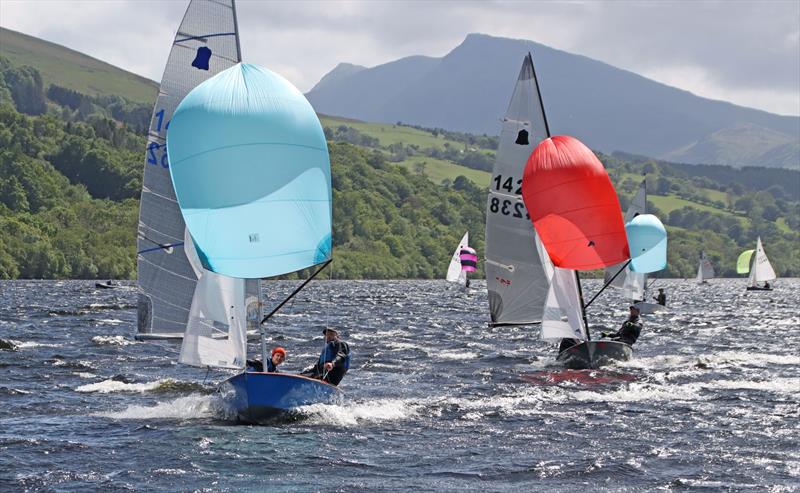 GP14 Inlands at Bala photo copyright John Hunter taken at Bala Sailing Club and featuring the GP14 class