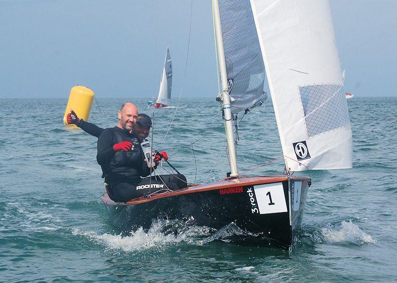 Colman and Ross are Top Irish Boat - Progressive Credit Union GP14 Worlds 2022 day 6 photo copyright SSC taken at Skerries Sailing Club and featuring the GP14 class