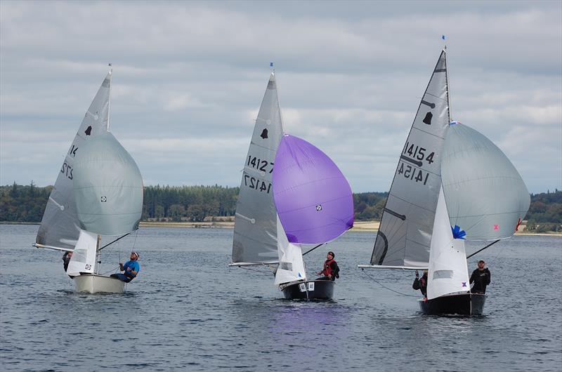 Light wind concentration during the GP14 Leinsters at Mullingar photo copyright Andy Johnston taken at Mullingar Sailing Club and featuring the GP14 class