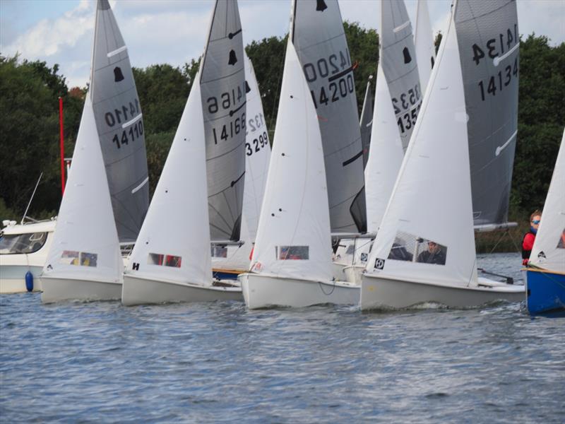 GP14 Victor Trophy at Welsh Harp photo copyright Luke Howard taken at Welsh Harp Sailing Club and featuring the GP14 class