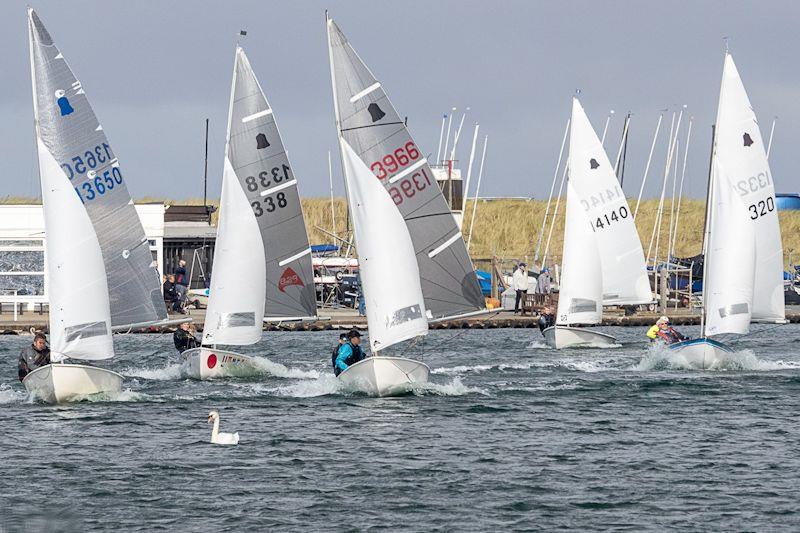 GP14 National Youth Championship at West Lancashire photo copyright Kit Robinson taken at West Lancashire Yacht Club and featuring the GP14 class