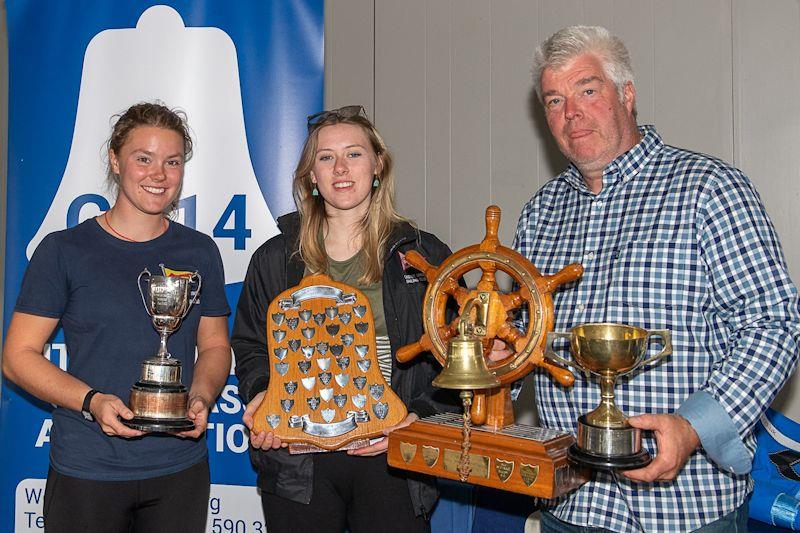 Hannah Whitham and Emma Robertson win the GP14 National Youth Championship at West Lancashire photo copyright Kit Robinson taken at West Lancashire Yacht Club and featuring the GP14 class