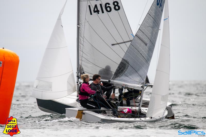 Crews' Race during the GP14 Nationals 2023 at Looe - photo © Richard Craig / www.SailPics.co.uk