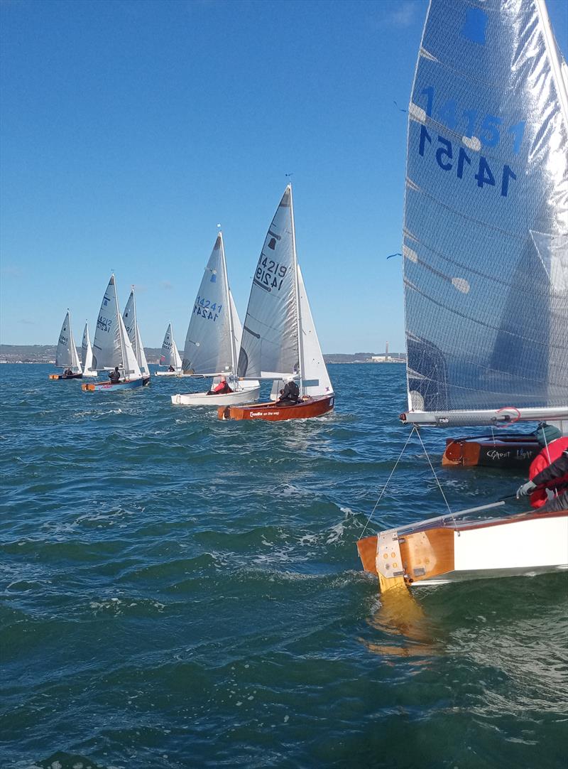 GP14 Hot Toddy Weekend photo copyright Gerry Reid taken at Royal North of Ireland Yacht Club and featuring the GP14 class