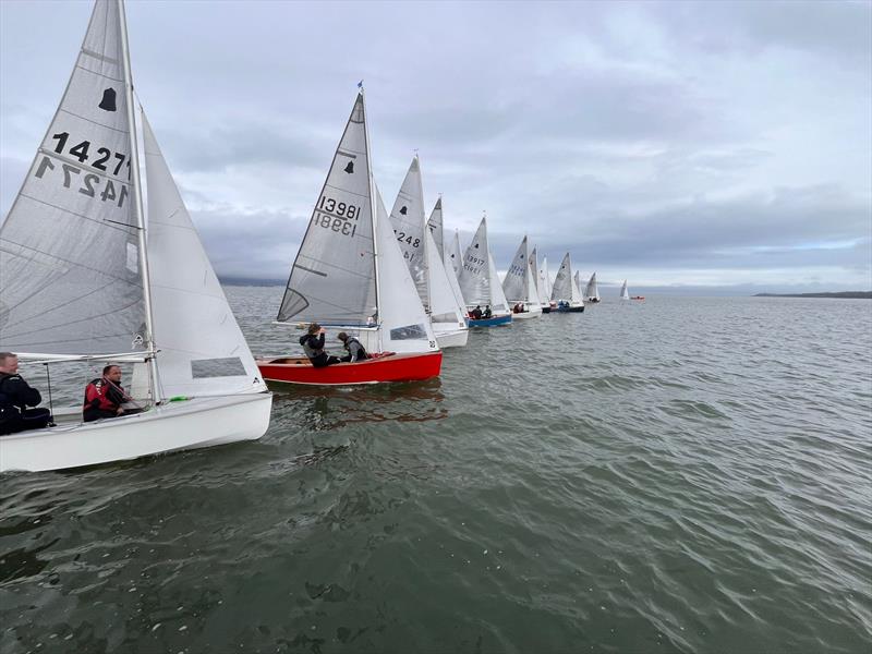 RNIYC GP14 Spring Series Day 5 photo copyright Zac Dalzell taken at Royal North of Ireland Yacht Club and featuring the GP14 class