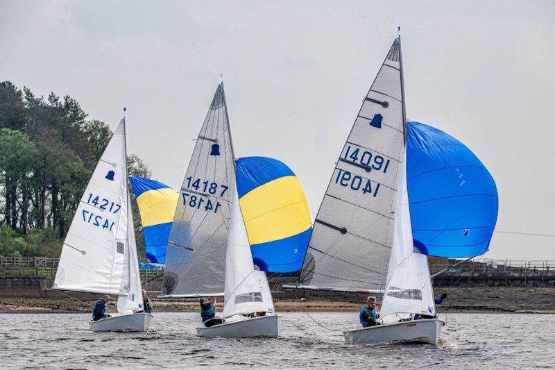 GP14 open meeting at Bolton photo copyright Richard Craig / www.SailPics.co.uk taken at Bolton Sailing Club and featuring the GP14 class