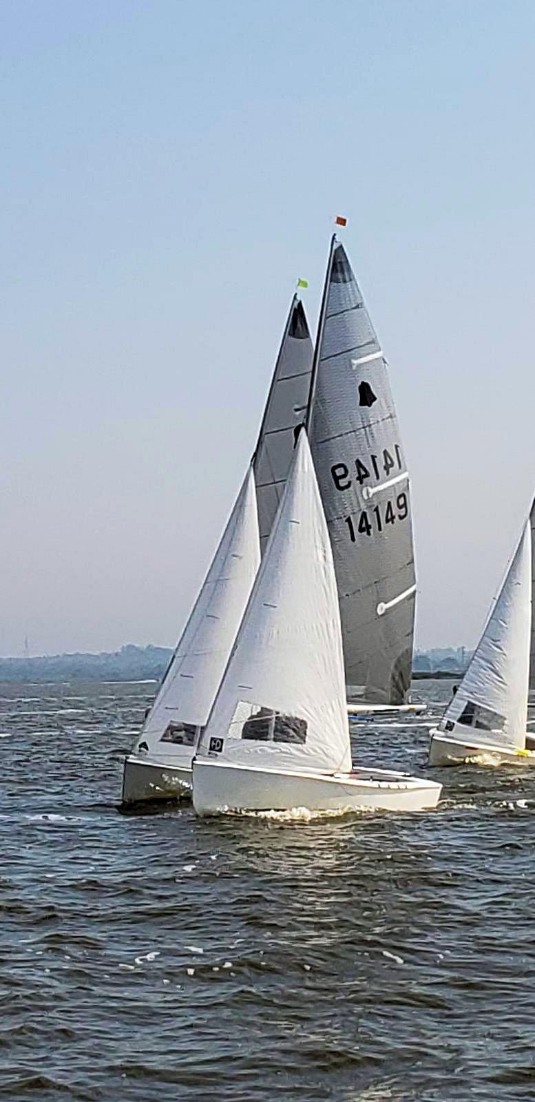 GP14 Southern Travellers at Maylandsea Bay photo copyright Kenny / MBSC taken at Maylandsea Bay Sailing Club and featuring the GP14 class