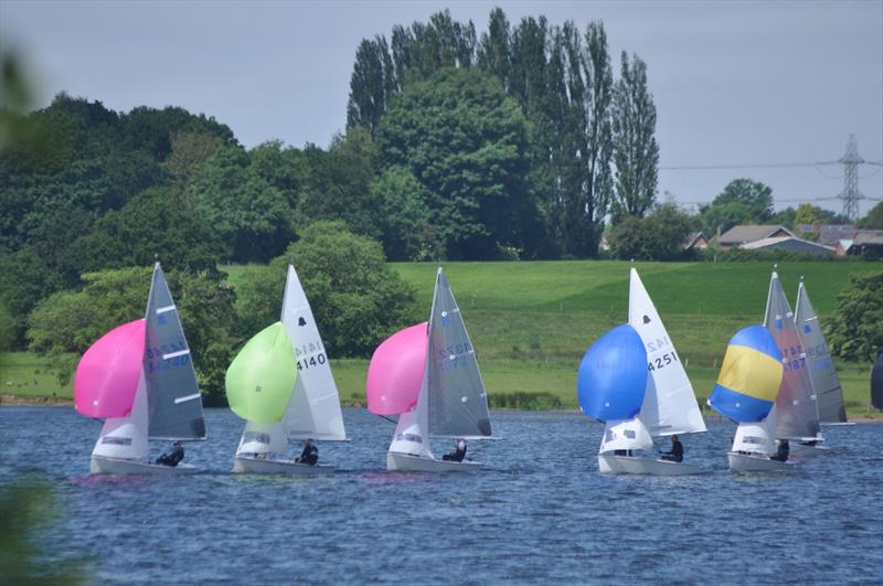Budworth GP14 Open photo copyright James Prestwich, David Beesley, Zoe Morris taken at Budworth Sailing Club and featuring the GP14 class
