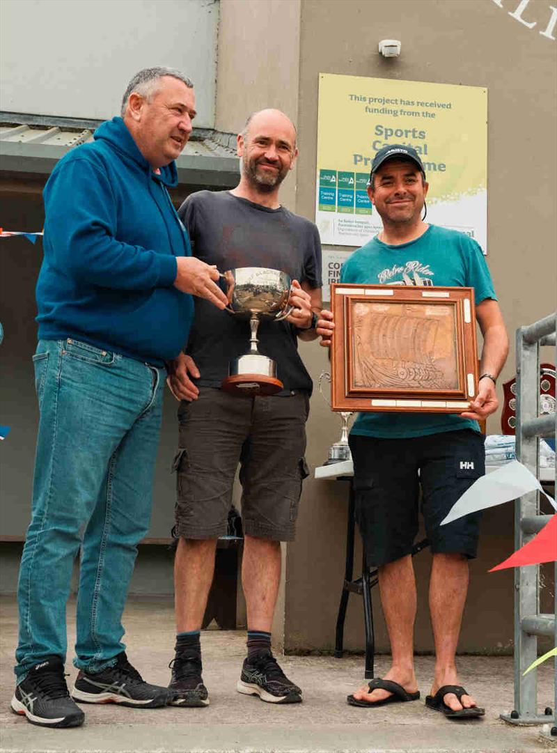 COlam Grimes & Ross Gingles win the GP14 Munster Championship 2025 at Cullaun Sailing Club - photo © Hazel McMahon,Luke O'Donnell & Des McMahon