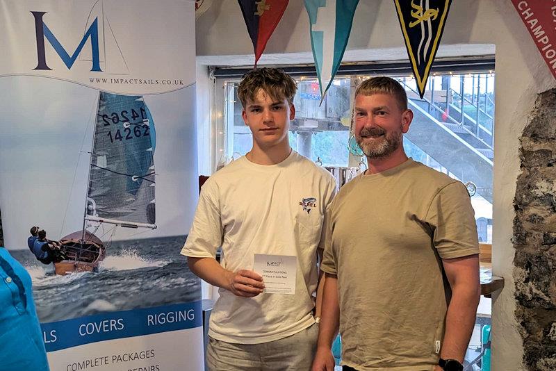 Keith and Mateo Louden - Ripe Craftinsure GP14 National Championship at Tenby day 1 - photo © GP14 Class