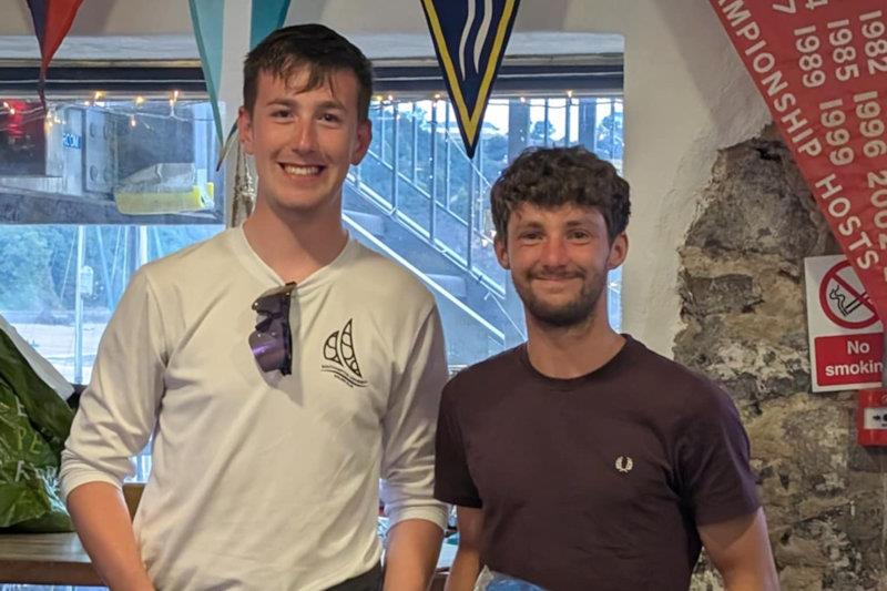 Oli Hayle and Harry Shaw score two bullets - Ripe Craftinsure GP14 National Championship at Tenby day 1 - photo © GP14 Class