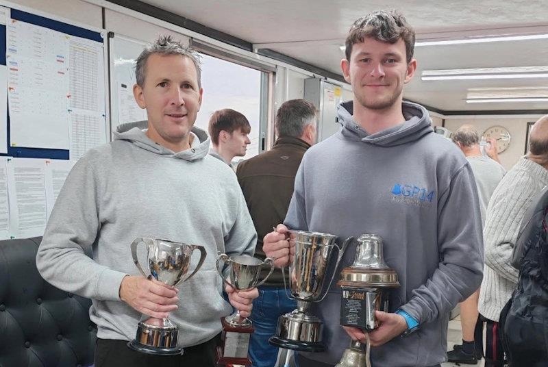Andy Smith and Ali Rimmer win the GP14 Scottish Championship at Castle Semple - photo © Joe Reilly