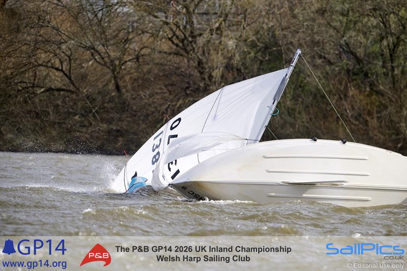 The end of the charge! P&B GP14 2026 UK Inland Championship - photo © Richard Craig / www.SailPics.co.uk