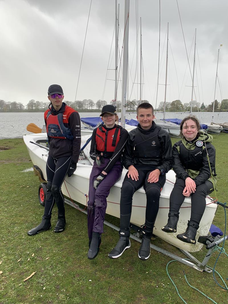 GP14 Midland Bell Travellers Series at Nantwich & Border Counties Sailing Club photo copyright Sue Webb taken at Nantwich & Border Counties Sailing Club and featuring the GP14 class