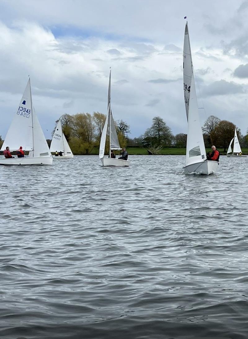 GP14 Midland Bell Travellers Series at Nantwich & Border Counties Sailing Club photo copyright David Lloyd taken at Nantwich & Border Counties Sailing Club and featuring the GP14 class
