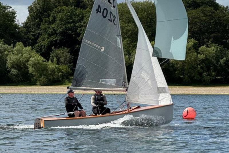 Mike and Alex Homer, overall winners - GP14 Midland Bell Series at Midland SC photo copyright Mark McKeever taken at Midland Sailing Club and featuring the GP14 class