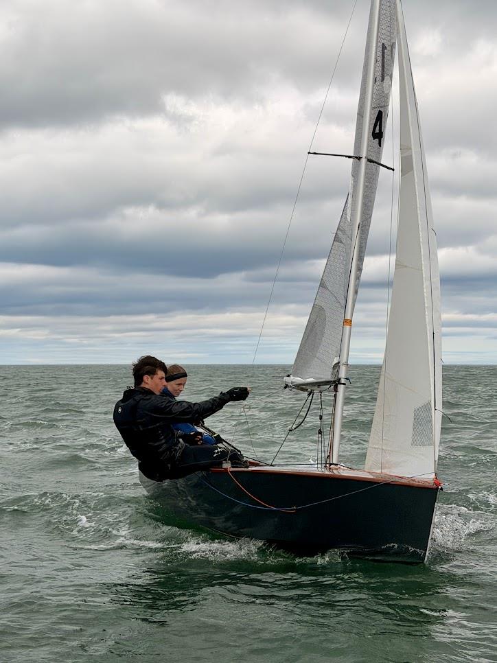 Silver and Youth winners, Jess and Mark Greer - GP14 Leinster Championship at Howth photo copyright Karolina Kernan taken at Howth Yacht Club and featuring the GP14 class
