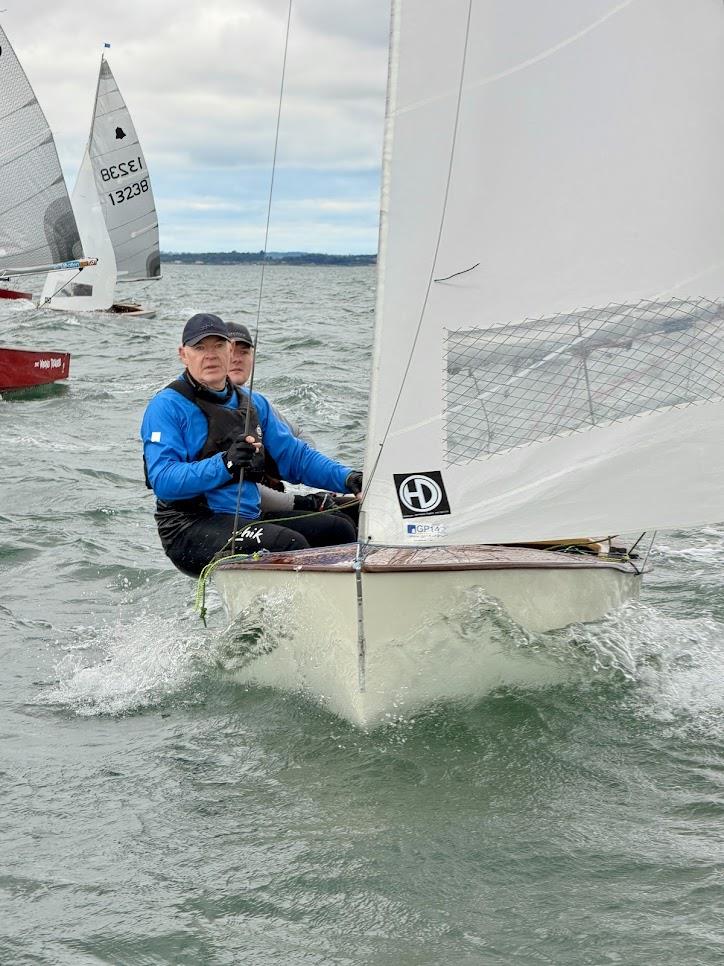 Overall Champions Peter and Stephen Boyle - GP14 Leinster Championship at Howth photo copyright Karolina Kernan taken at Howth Yacht Club and featuring the GP14 class