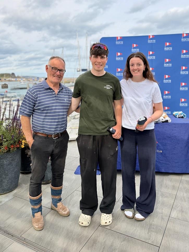 3rd Bronze, Daniel O'Hare and Ciara McMahon - GP14 Leinster Championship at Howth photo copyright Karolina Kernan taken at Howth Yacht Club and featuring the GP14 class