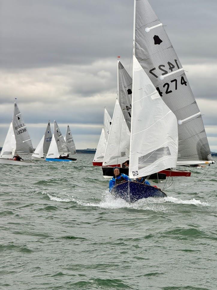 Cully and Tierney - GP14 Leinster Championship at Howth photo copyright Karolina Kernan taken at Howth Yacht Club and featuring the GP14 class