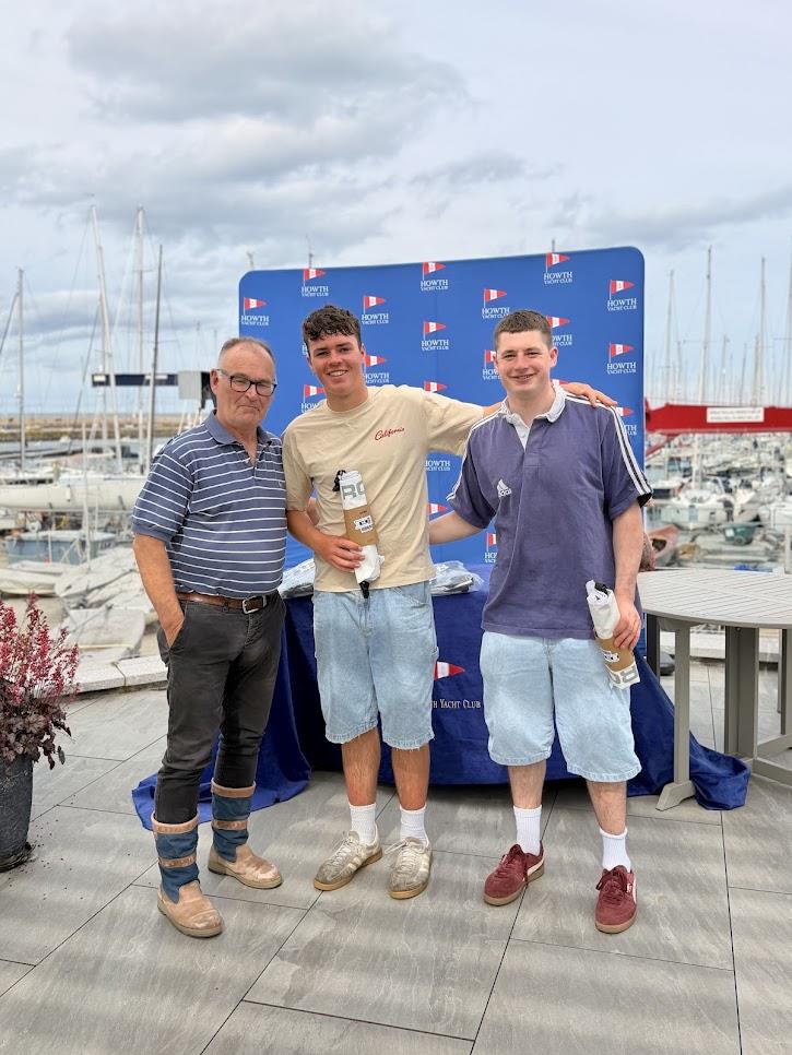 3rd overall, D Evans and W Draper - GP14 Leinster Championship at Howth photo copyright Karolina Kernan taken at Howth Yacht Club and featuring the GP14 class