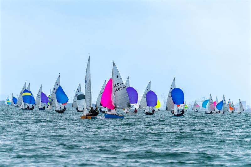 Day 1 - GP14 World Championship on Belfast Lough - photo © Bradley Quinn