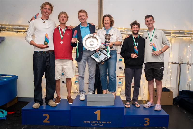 Podium winners at the GP14 World Championship 2026 - photo © Bradley Quinn