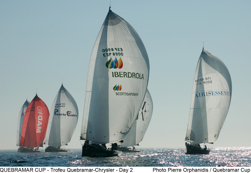 Racing on day two of the Trofeu Quebramar-Chrysler, the penultimate event of the Quebramar Cup photo copyright Pierre Orphanidis / Quebramar Cup taken at  and featuring the GP42 class