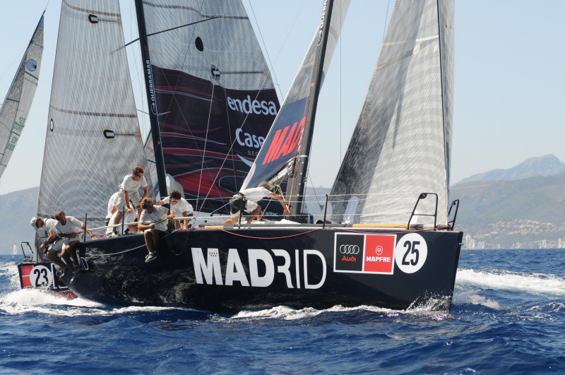 The coastal race takes place on day three of the Copa del Rey photo copyright Nico Martinez taken at  and featuring the GP42 class