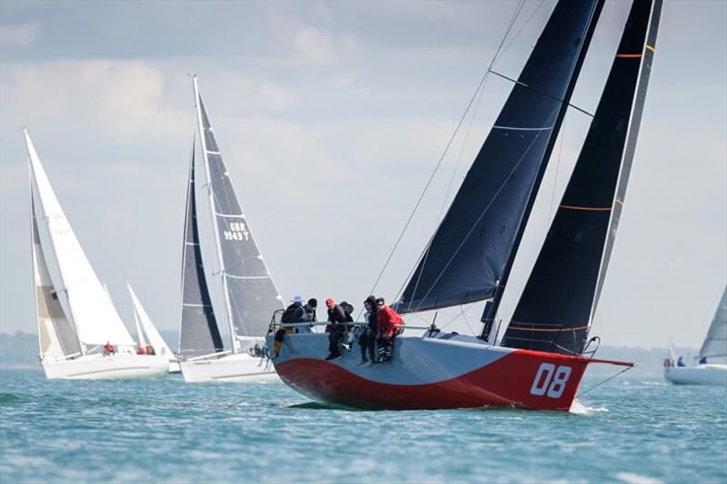 The overall winner of the Royal Ocean Racing Club's Myth of Malham Race was Farr 42 Redshift raced by Ed Fishwick photo copyright Paul Wyeth / RORC taken at Royal Ocean Racing Club and featuring the GP42 class