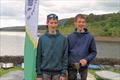 Patrick and Jonathan Hill  win the Derbyshire Youth Sailing event at Glossop © Joanne Hill