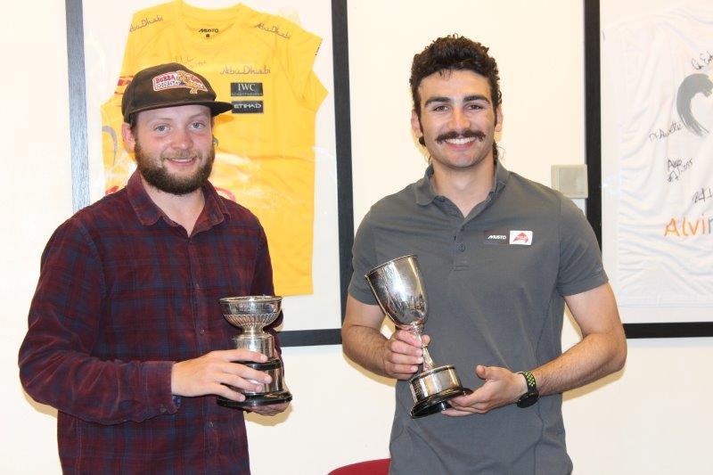 Fresh Abendstern (right) & Isaac Marsh win the Graduate Nationals at Rutland photo copyright Alistair Roaf taken at Rutland Sailing Club and featuring the Graduate class