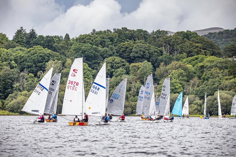 The One Bassenthwaite Lake Sailing Week photo copyright Peter Mackin taken at Bassenthwaite Sailing Club and featuring the Graduate class