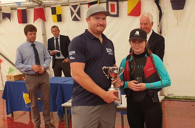 Greg Thomas and Abi Hodge win the Graduate Northern Championship at Bassenthwaite - photo © Jake Bullit