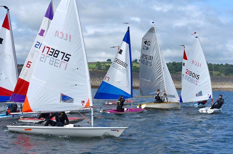 Derbyshire Youth Sailing at Carsington photo copyright Darren Clarke taken at Carsington Sailing Club and featuring the Graduate class