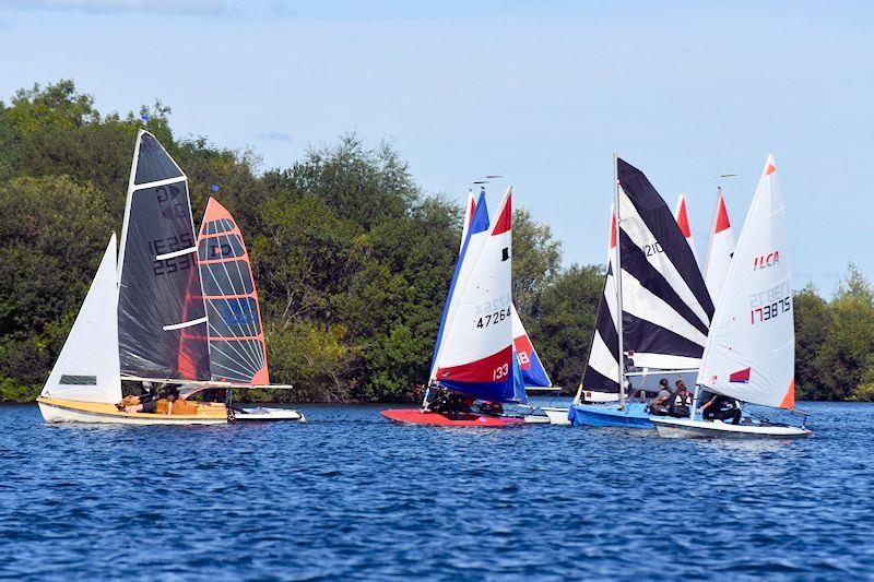 Derbyshire Youth Sailing at Swarkstone photo copyright Darren Clarke taken at Swarkestone Sailing Club and featuring the Graduate class