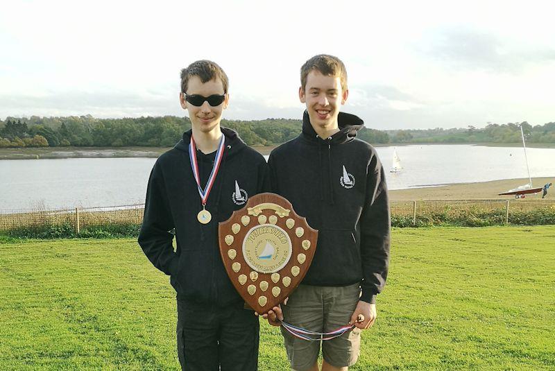 Patrick and Jonathan Hill win the Derbyshire Youth Sailing series - photo © Joanne Hill