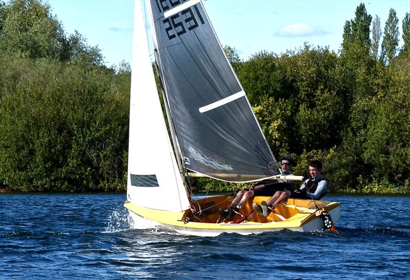 Patrick & Jonathan Hill photo copyright Darren Clarke taken at Derbyshire Youth Sailing and featuring the Graduate class