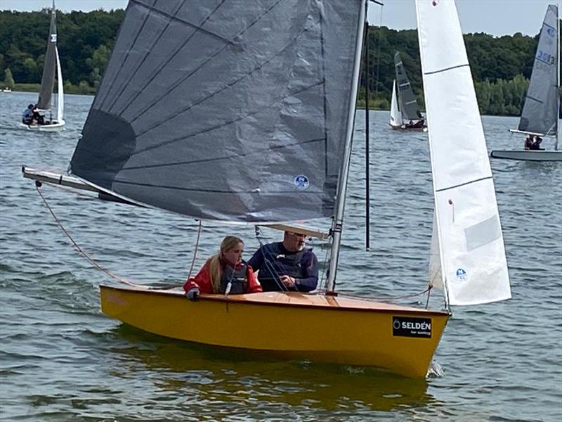 Graduate Nationals Day 1 photo copyright Carolyn Lewis taken at Northampton Sailing Club and featuring the Graduate class