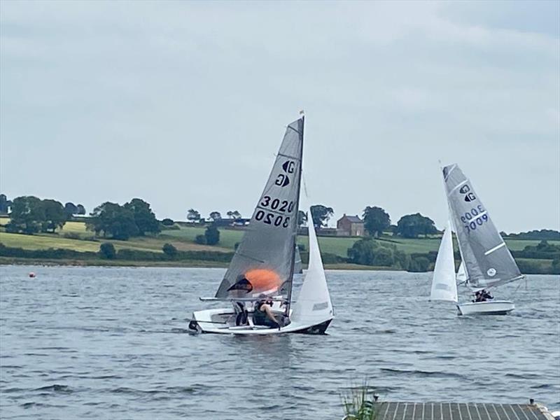 Graduate Nationals Day 2 photo copyright Carolyn Lewis taken at Northampton Sailing Club and featuring the Graduate class