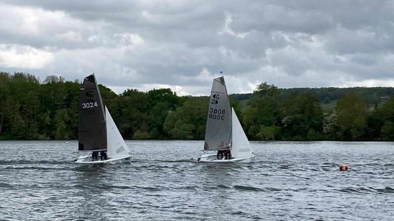 Graduate Southern Championship at Chipstead photo copyright Bob Murrell taken at Chipstead Sailing Club and featuring the Graduate class