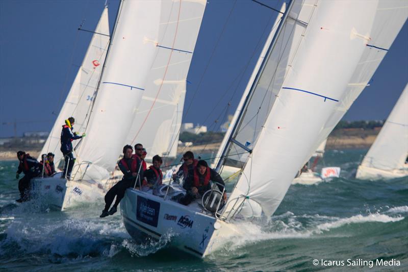 34th Student Yachting World Cup day 5 photo copyright Icarus Sailing Media taken at Société des Régates Rochelaises and featuring the Grand Surprise class