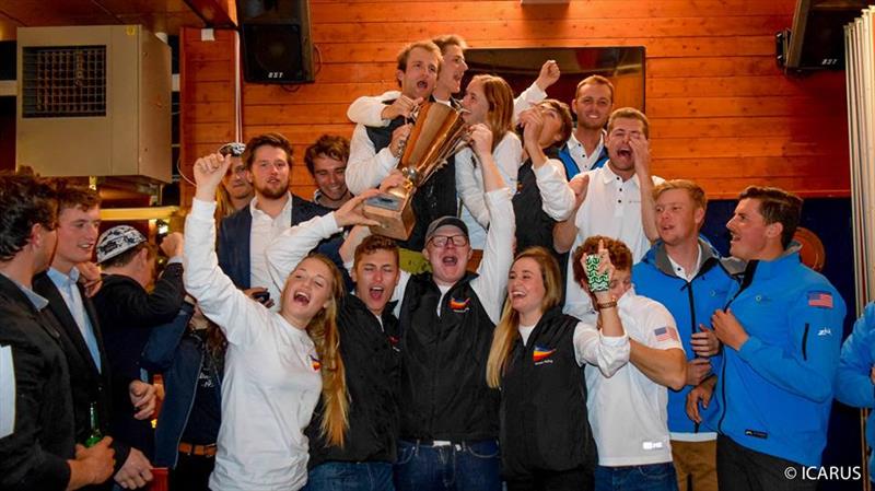 Canada's Queen's University win the 36th Student Yachting World Cup at La Rochelle photo copyright Icarus taken at Société des Régates Rochelaises and featuring the Grand Surprise class