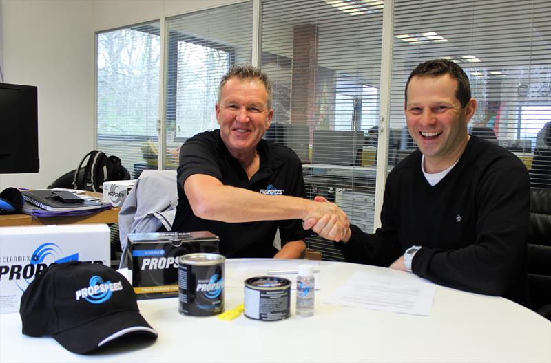 Oceanmax name Grapefruit as sole UK Propspeed Distributor photo copyright Grapefruit taken at  and featuring the  class