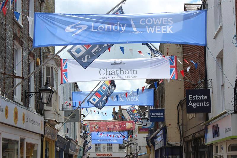 Event Branding for Lendy Cowes Week photo copyright Grapefruit taken at  and featuring the  class