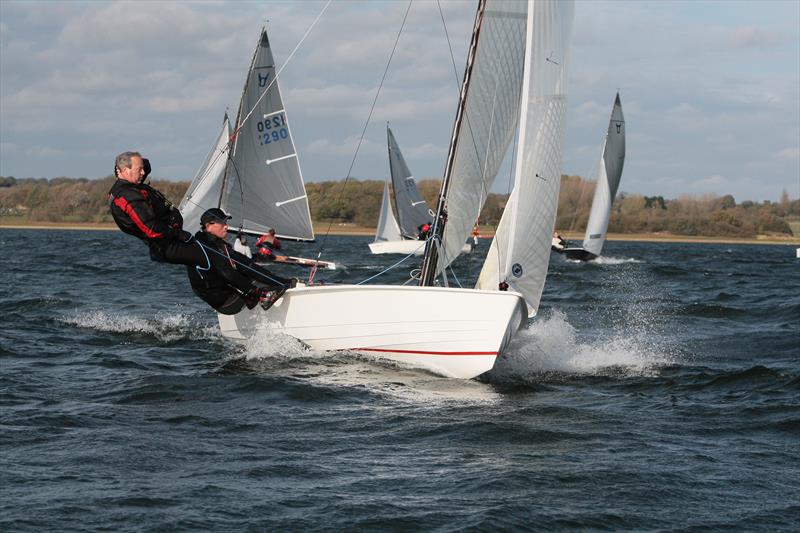 Mike Pickering and Mike Priddle during the 2011 Osprey Inlands at Rutland photo copyright Gul Watersports taken at Rutland Sailing Club and featuring the  class